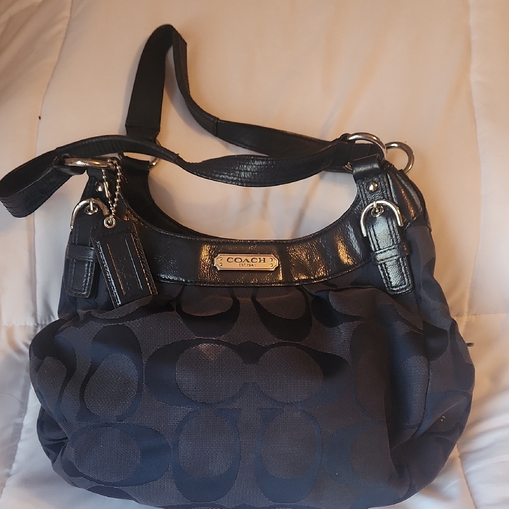 Coach Midnight Blue Shoulder Bag